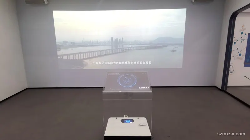 多媒体互动展台实景