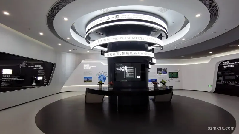 展厅 LED 与显示终端实景
